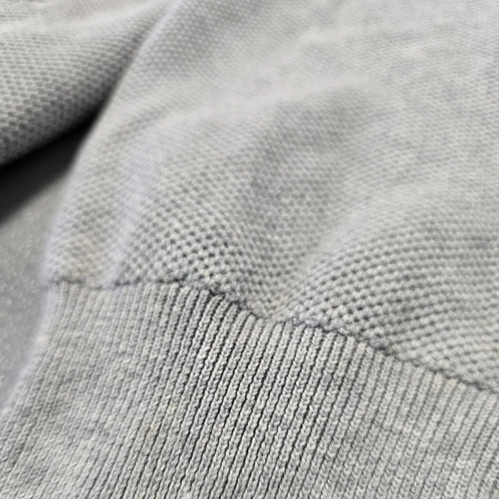 Polo Ralph Lauren Quarter Zip Sweater 2XB Gray Pima Cotton NWT